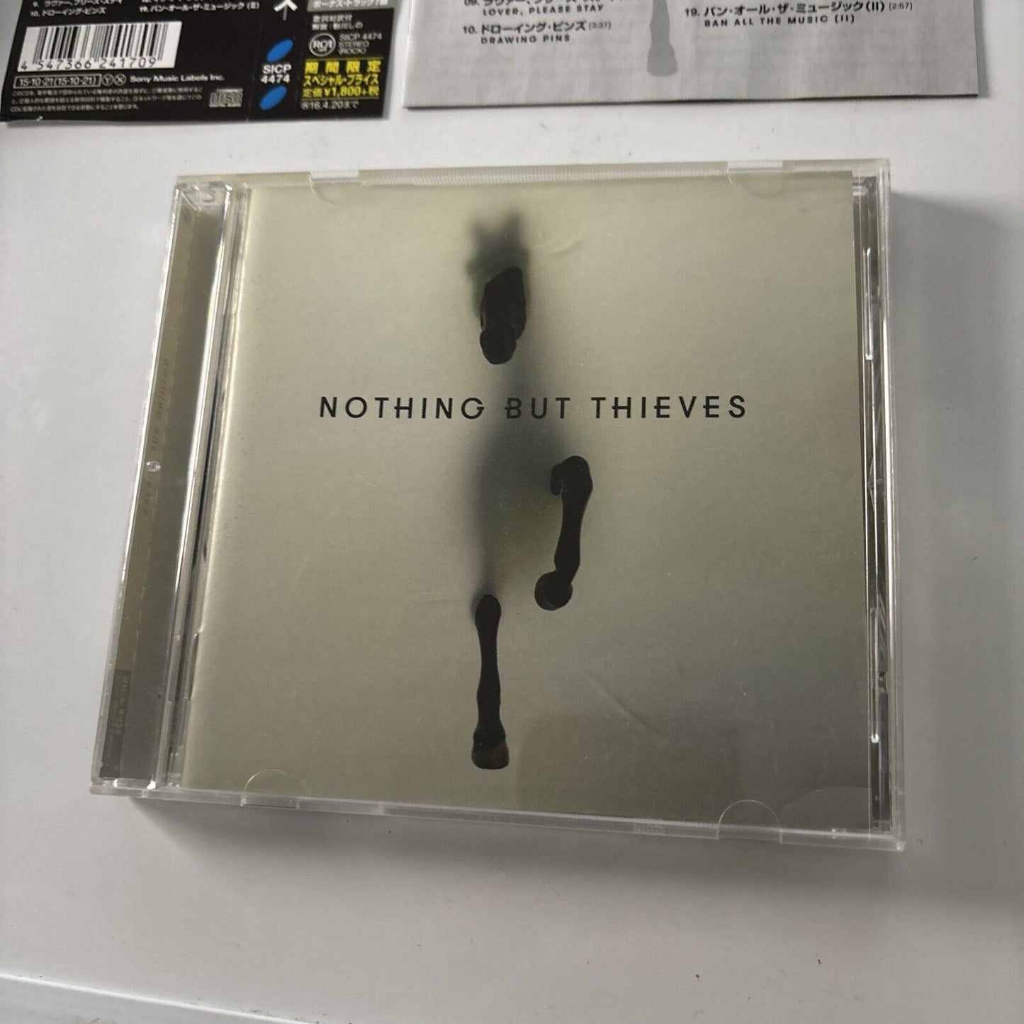 Nothing But Thieves (CD, 2015) Obi Japan Sicp-4474