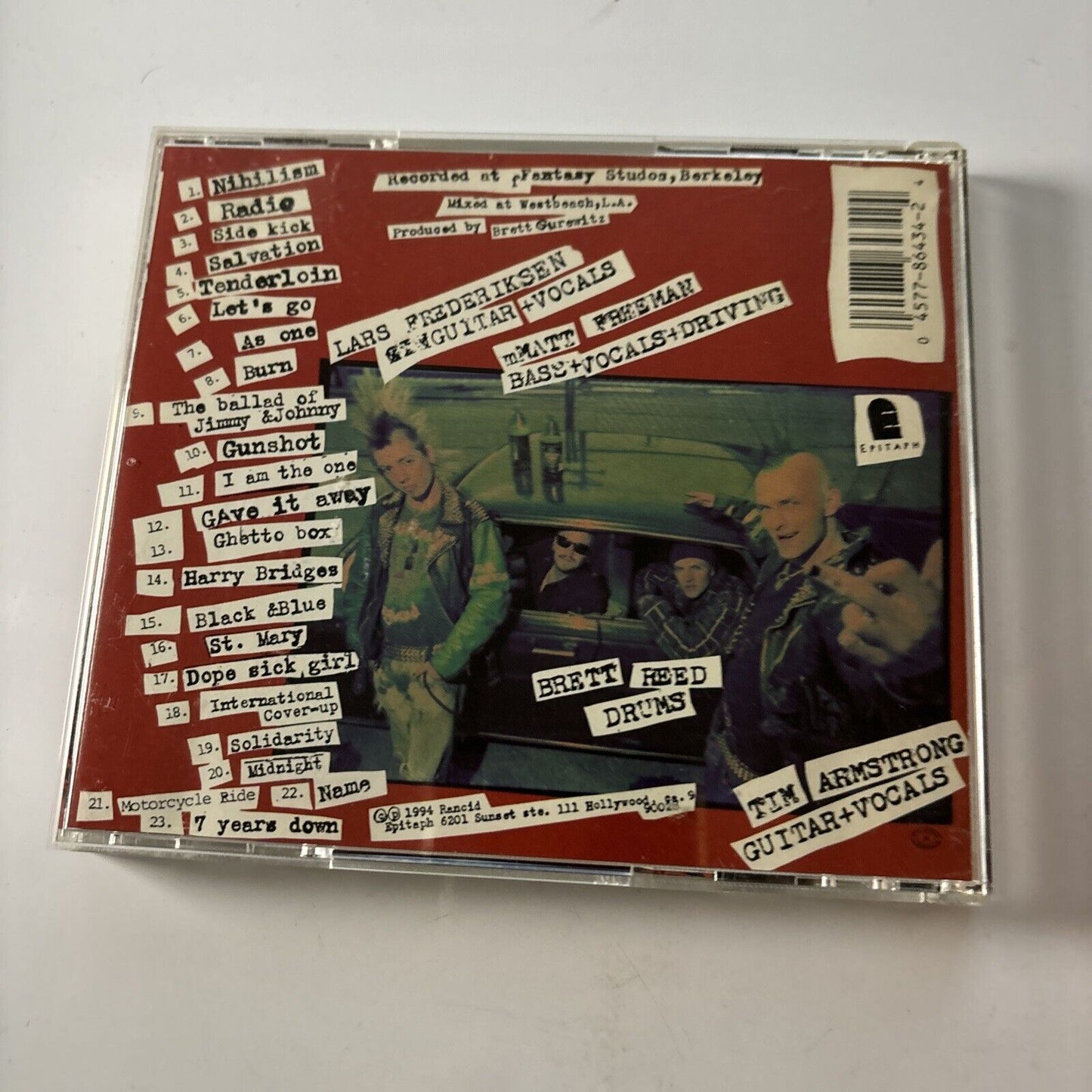 Rancid - Let's Go (CD, 1994) 86434-2 – Retro Unit