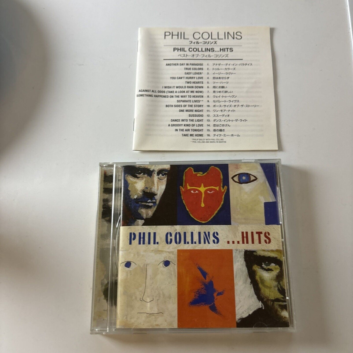 Phil Collins - ... Hits (CD, 1998) Japan Wpcr-2222