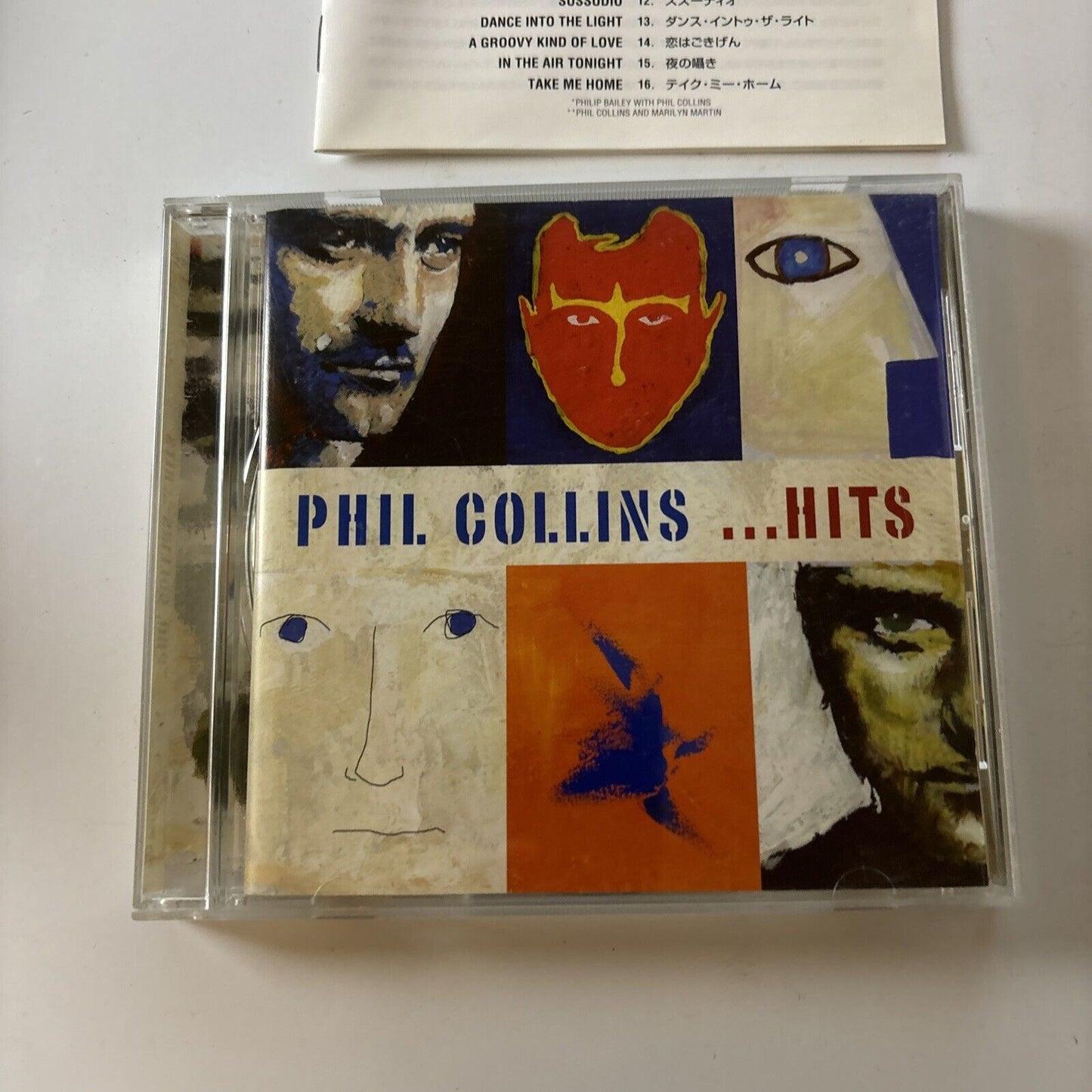 Phil Collins - ... Hits (CD, 1998) Japan Wpcr-2222