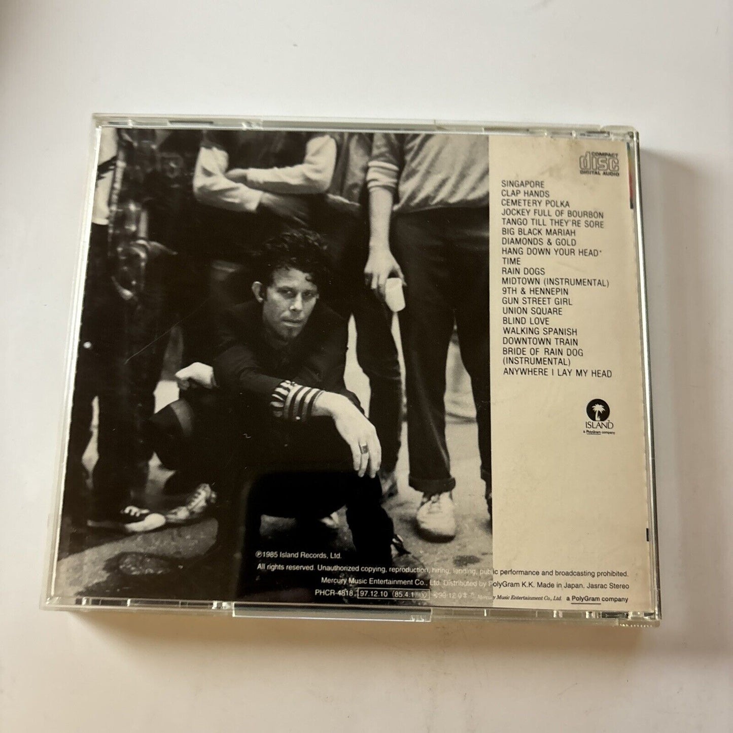 Tom Waits - Rain Dogs (CD, 1985) Japan Phcr-5818
