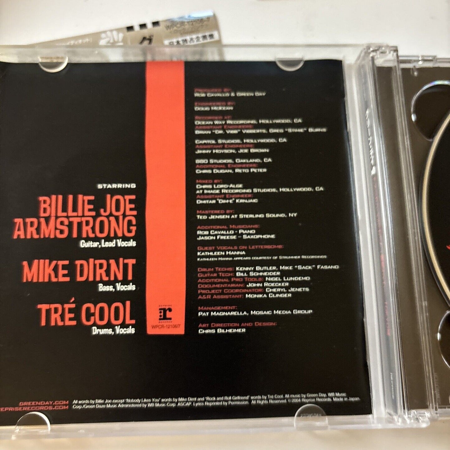 Green Day - American Idiot - Bonus Disc (CD, 2005) Japan Obi Wpcr-12106-7