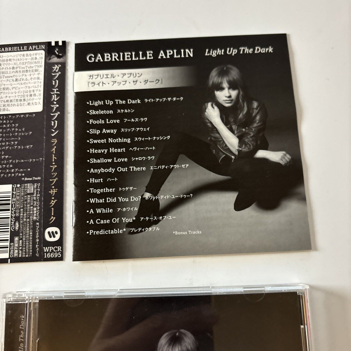 Gabrielle Aplin - Light Up The Dark (CD, 2015) Japan Obi Wpcr-16695