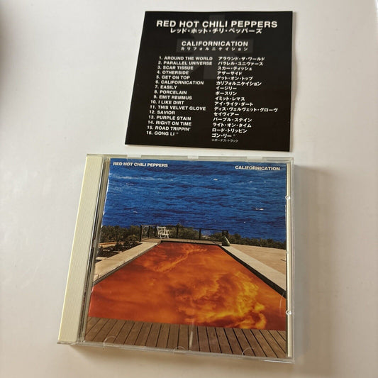 Red Hot Chili Peppers - Californication (CD, 1999) Japan Wpcr-10375