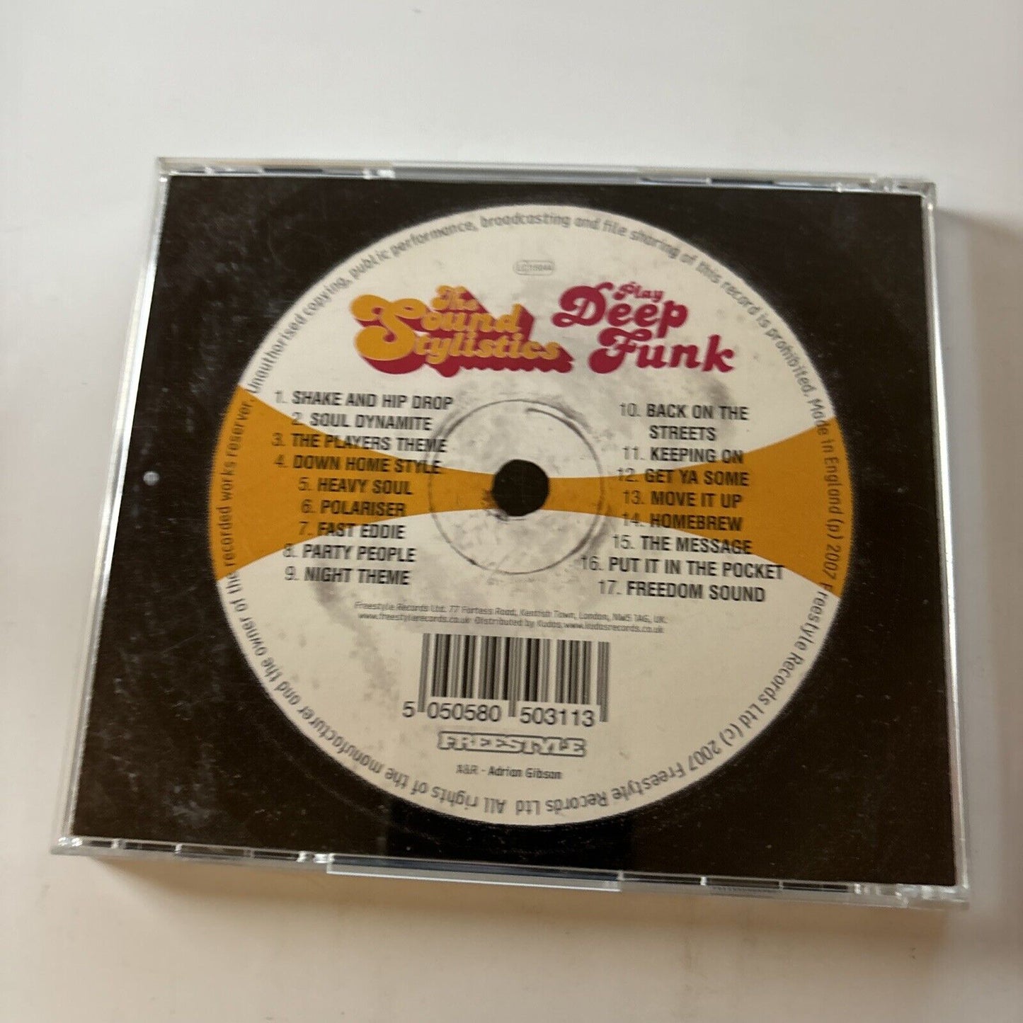 The Sound Stylistics - Play Deep Funk (CD, 2007) Fsrcd018