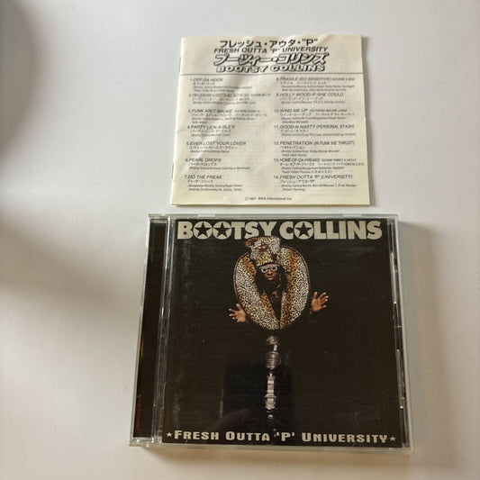 Bootsy Collins - Fresh Outta P University (CD, 1997) Japan Wpcr-1418