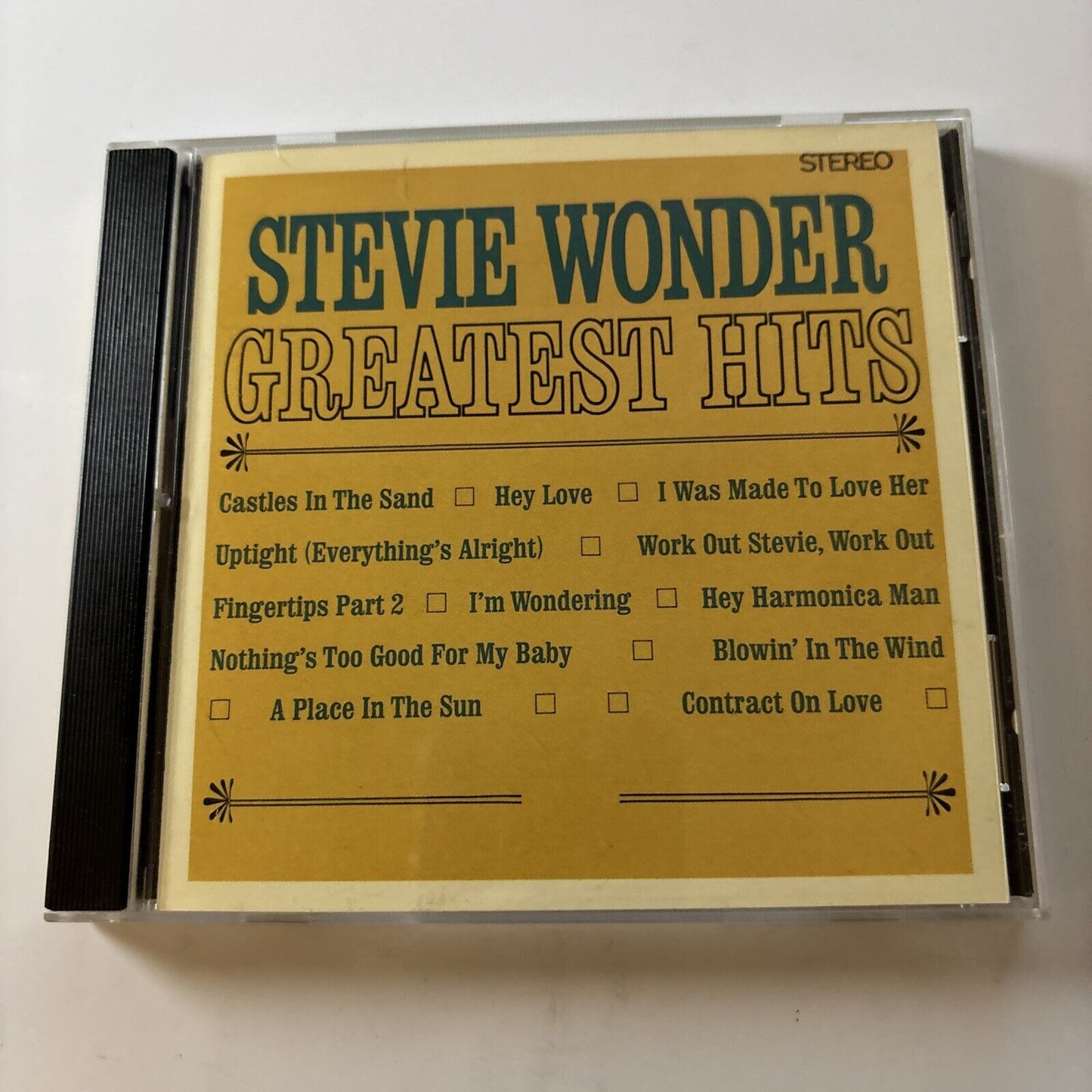 Stevie Wonder - Greatest Hits (CD, 1991)