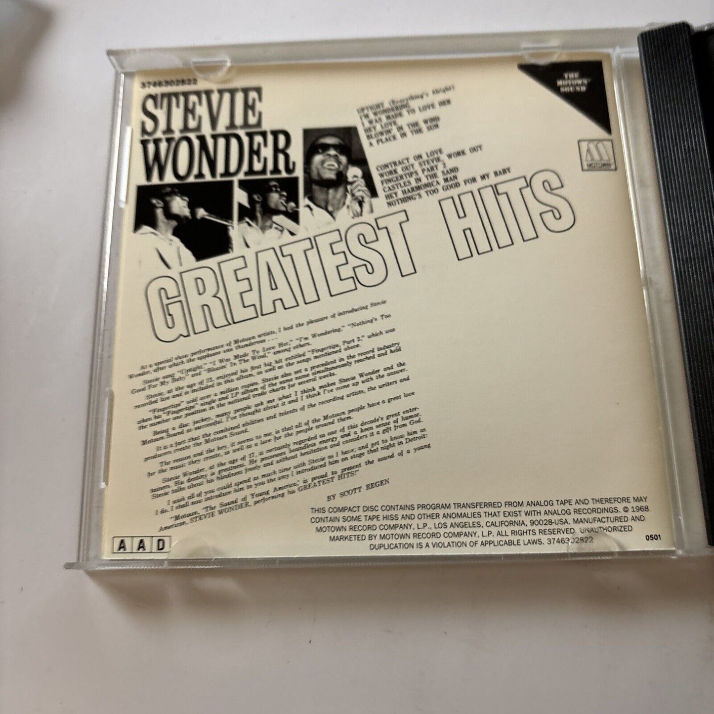 Stevie Wonder - Greatest Hits (CD, 1991)