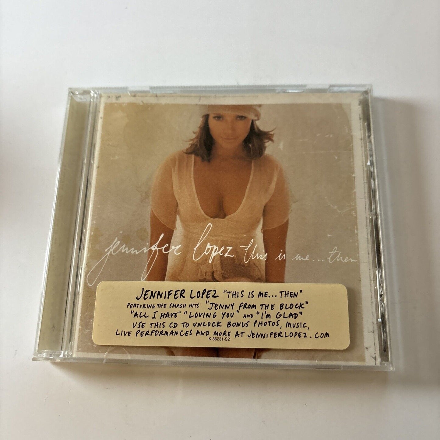 Jennifer Lopez - This Is Me... Then (CD, 2002) Ek-86231