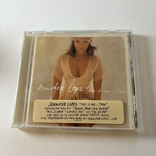 Jennifer Lopez - This Is Me... Then (CD, 2002) Ek-86231