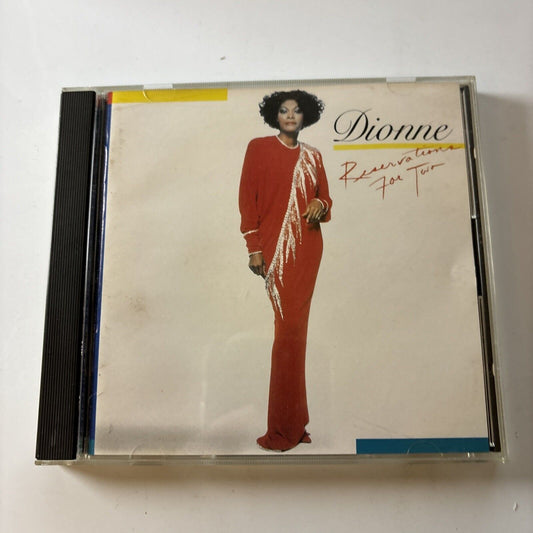 Dionne - Reservations For Two (CD, 1987) Japan A32d-1