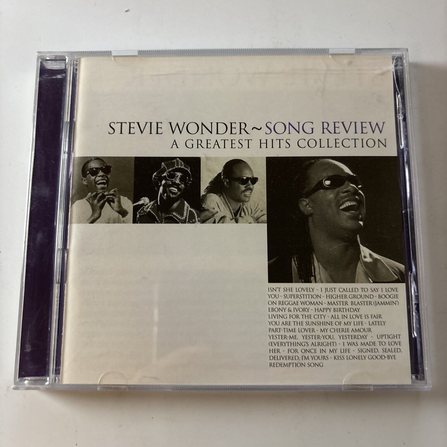 Stevie Wonder - Song Review: A Greatest Hits Collection (CD, 2000)