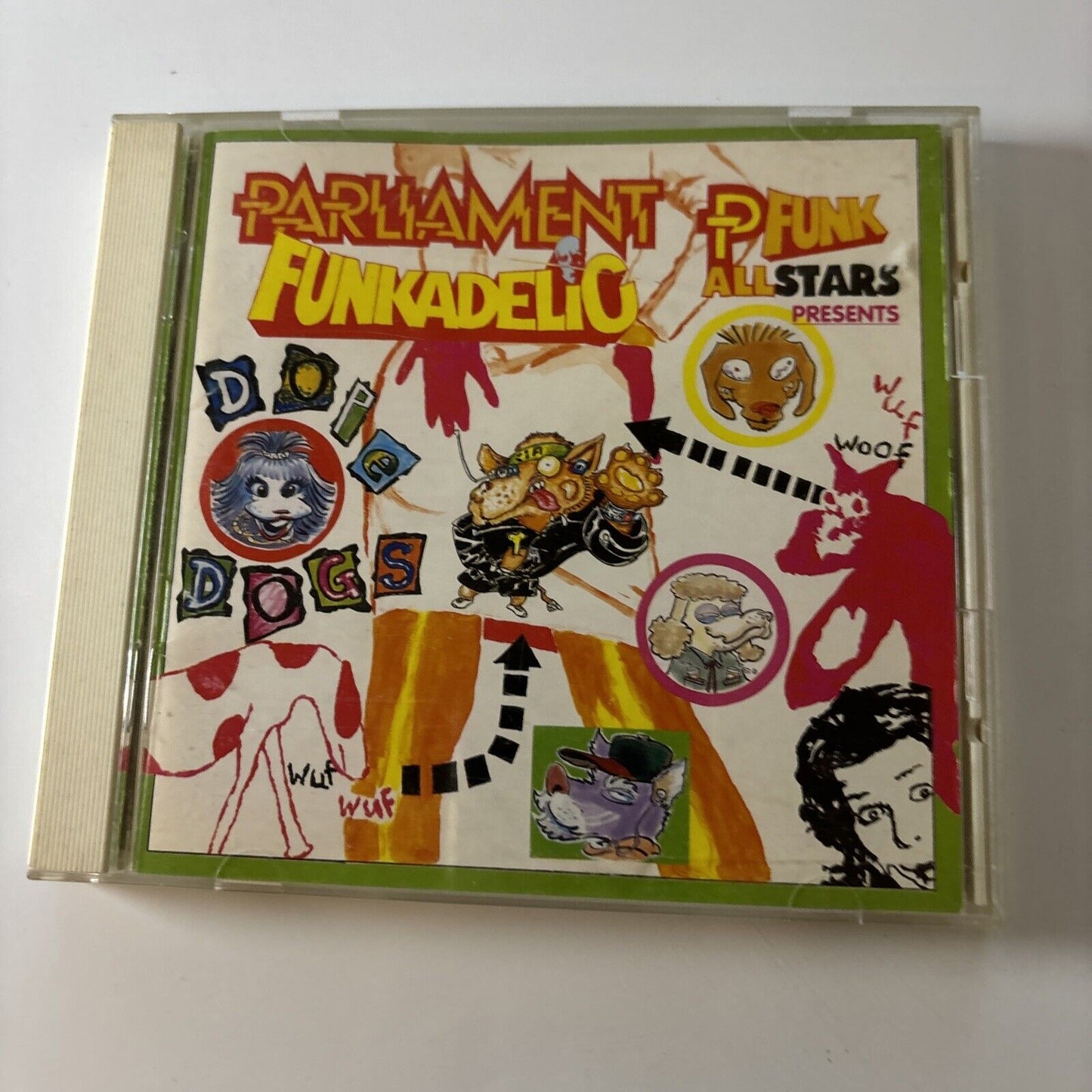 Parliament Funkadelic - P-Funk All Stars Presents Dope Dogs (CD, 1994) Pcd-1991