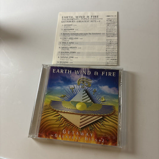 Earth, Wind & Fire - Getaway: Greatest Hits (CD, 2003) Japan Mhcp-36