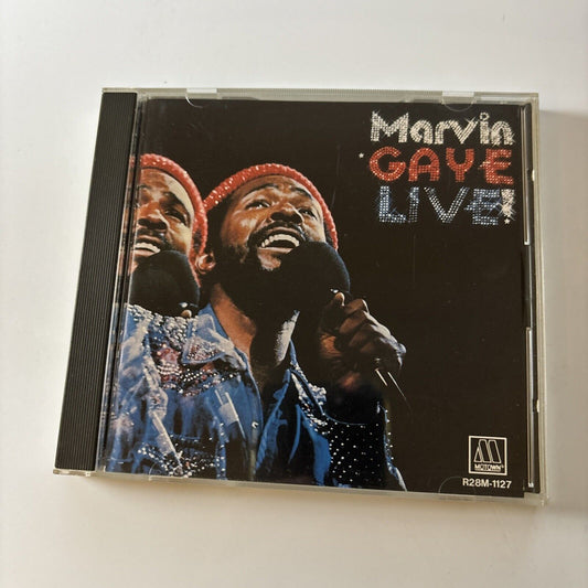 Marvin Gaye - Live (CD, 1988) Japan R28m-1127