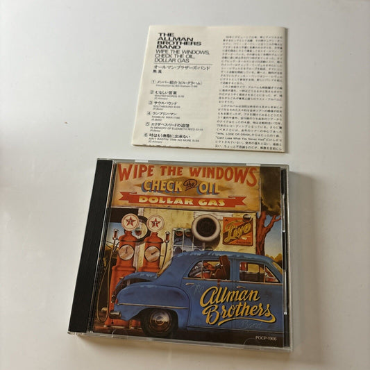 The Allman Brothers Band - Wipe The Windows (CD, 1976) Japan Pocp-1906