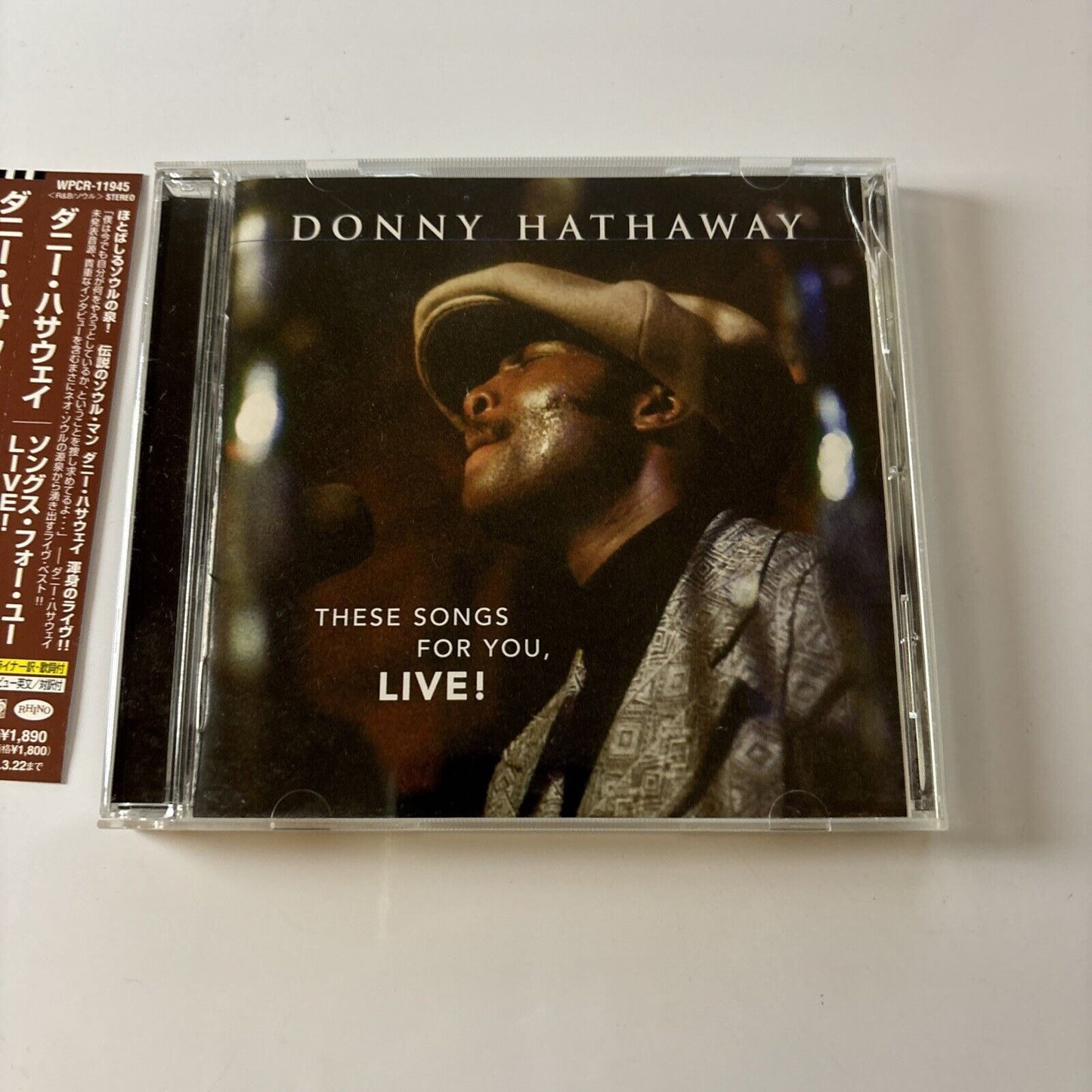 Donny Hathaway - These Songs For You Live! (CD, 2004) Japan Obi Wpcr-11945