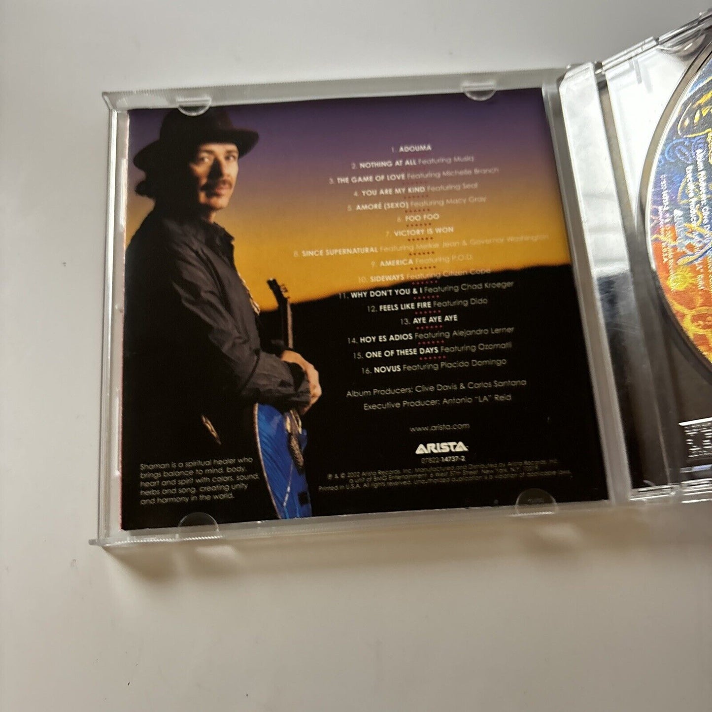 Santana - Shaman (CD, 2002)