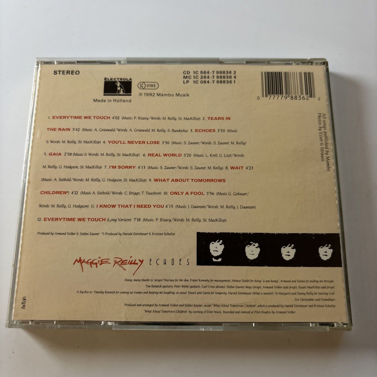 Maggie Reilly - Echoes (CD, 1999)