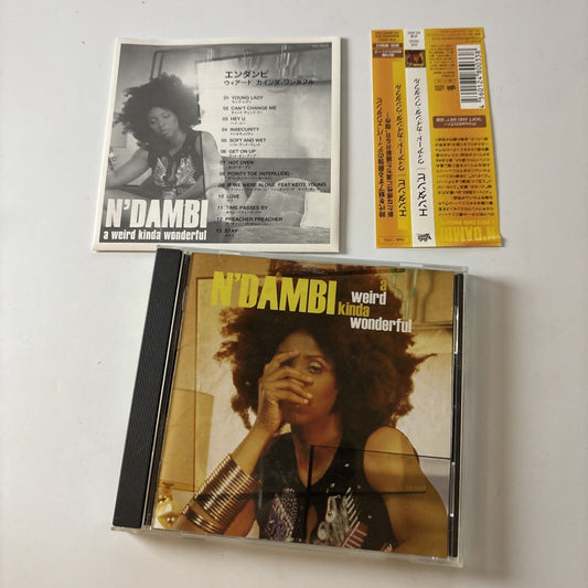 N'Dambi - A Weird Kinda Wonderful (CD, 2006) Via-0033 Japan Obi