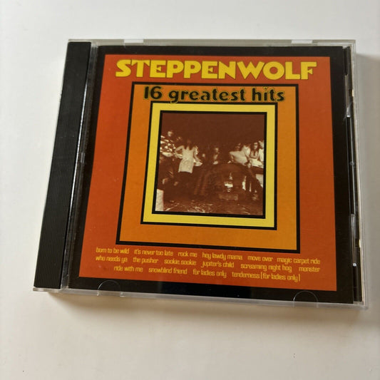 Steppenwolf - 16 Greatest Hits (CD, 1985)  Mcad-37049