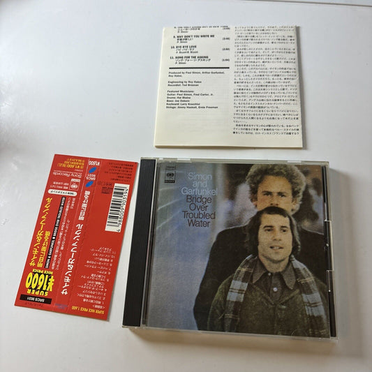 Simon And Garfunkel - Bridge Over Trouble Water (CD, 1970) Japan Obi Srcs-9031