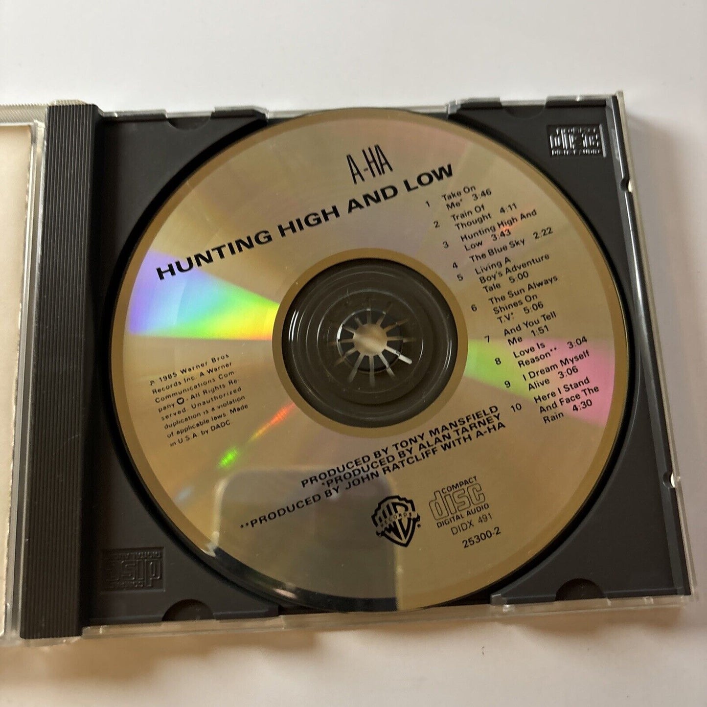A-Ha - Haunting High And Low (CD, 1985) 925300-2