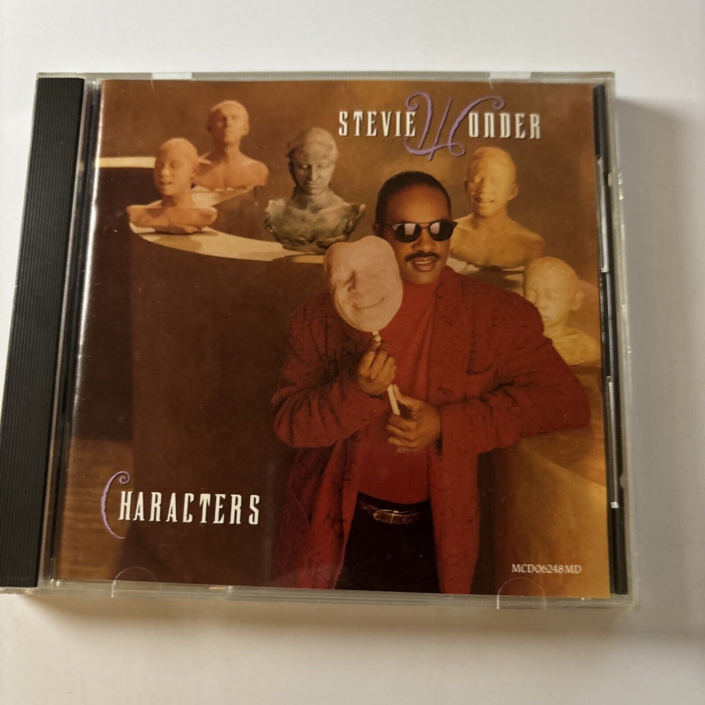 Stevie Wonder - Characters (CD, 1987) Mcd06248md