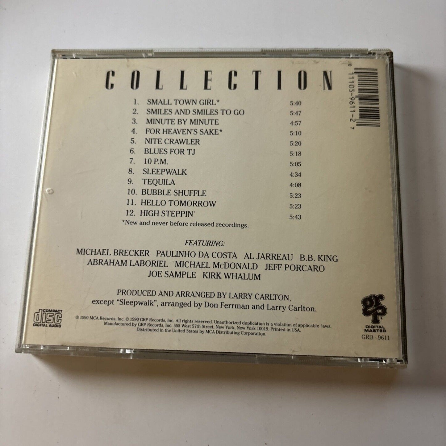 Larry Carlton - Collection (CD, 1990) Grd-9611