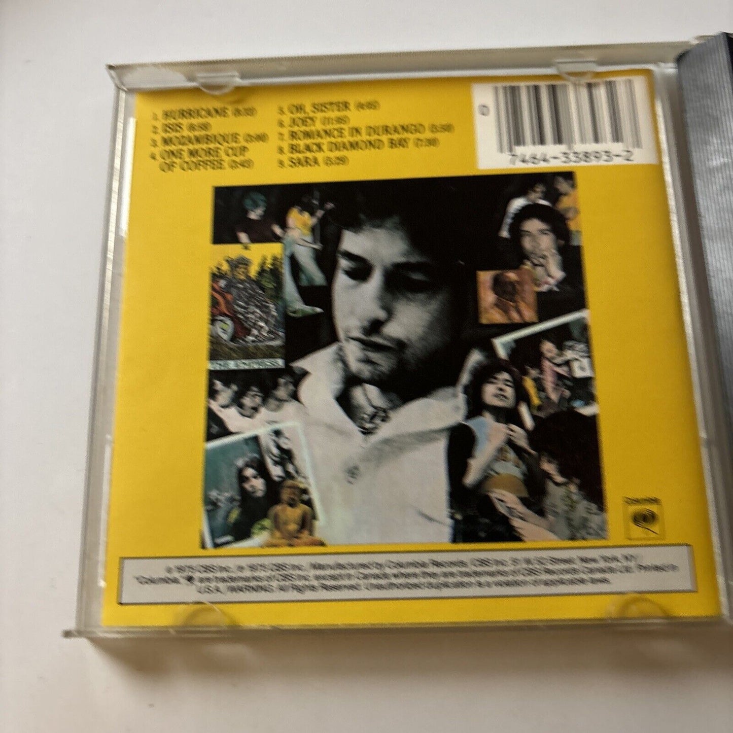 Bob Dylan - Desire (CD, 1975) Ck-33893