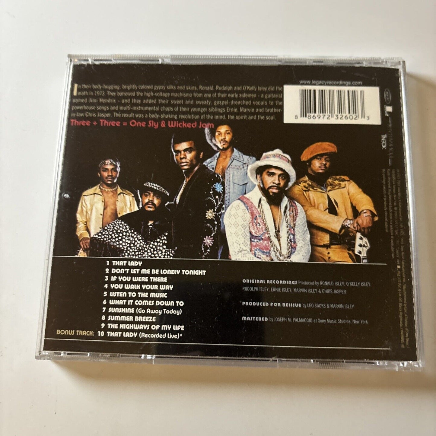 The Isley Brothers - 3 + 3 (CD, 2008)