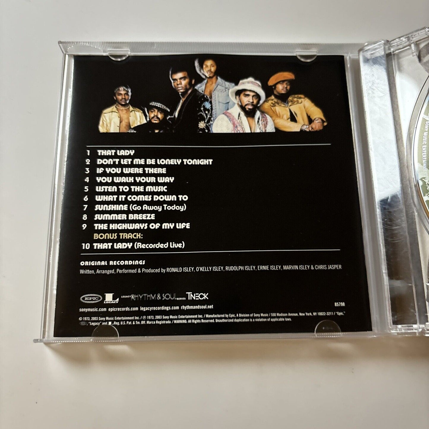The Isley Brothers - 3 + 3 (CD, 2008)