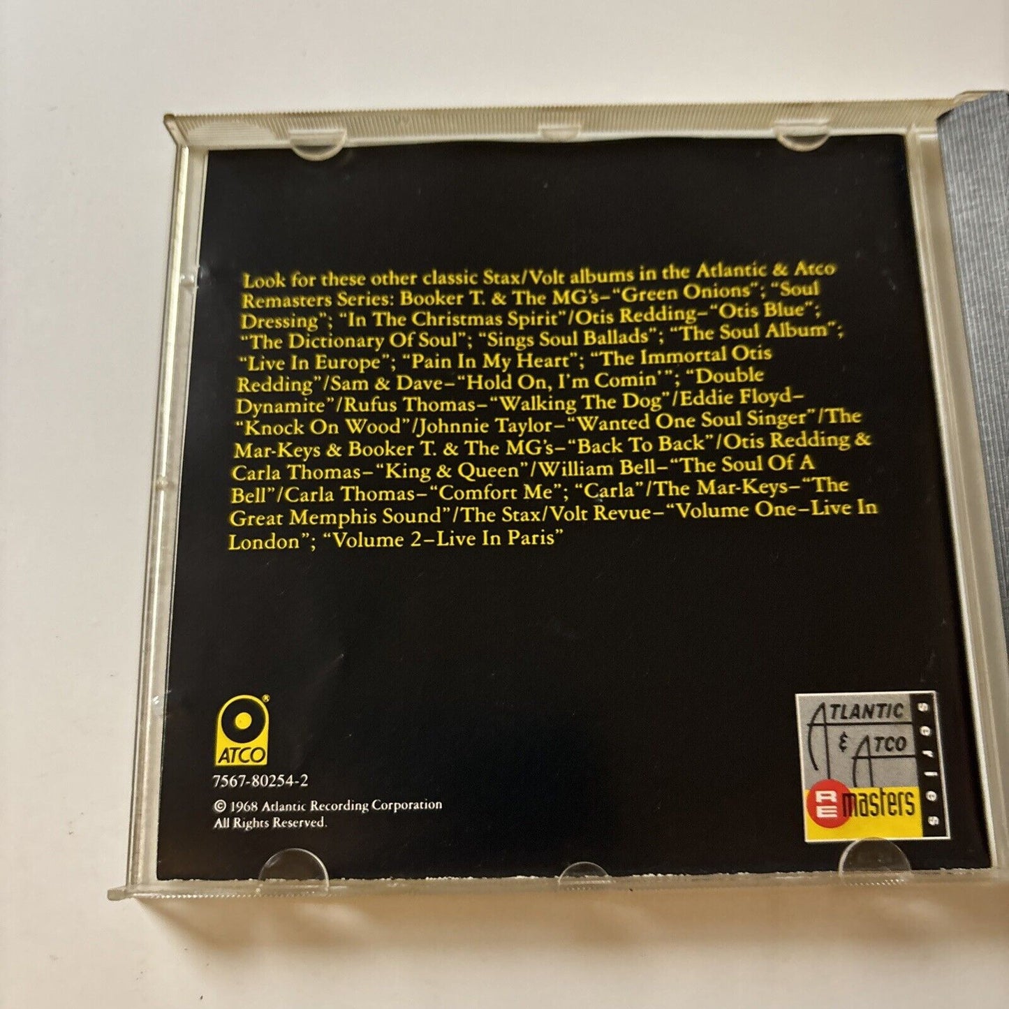 Otis Redding - Dock of the Bay  (CD, 1991)