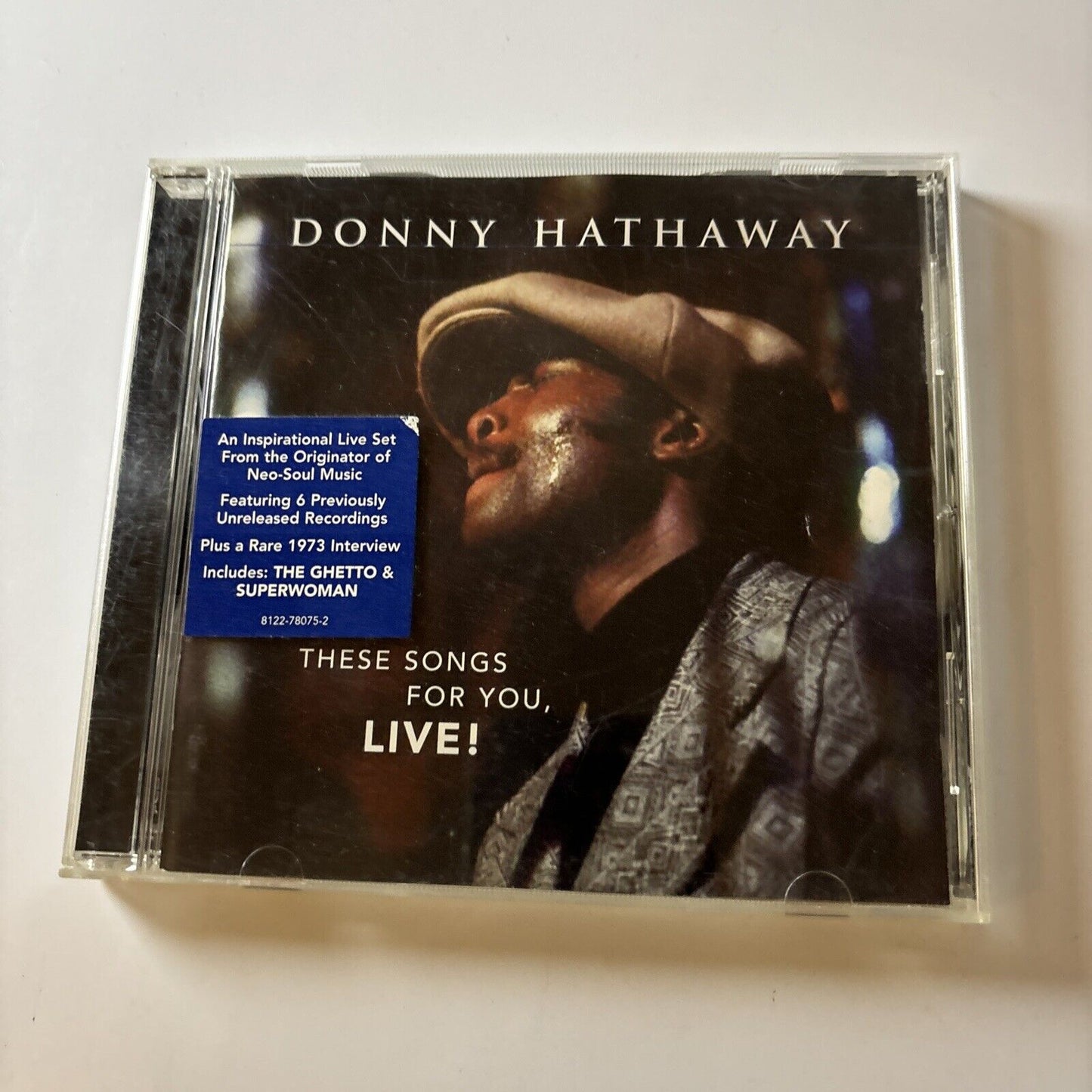 Donny Hathaway - These Songs for You, Live! (CD, 2004)