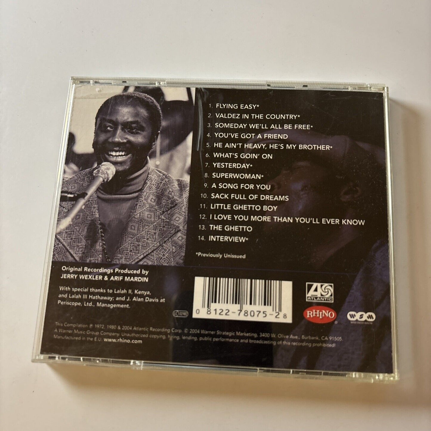 Donny Hathaway - These Songs for You, Live! (CD, 2004)