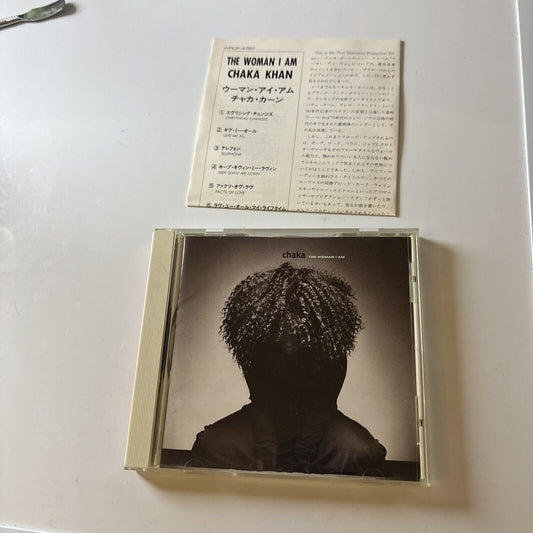 Chaka Khan - The Woman I Am (CD, 1992) Japan Wpcp-4787
