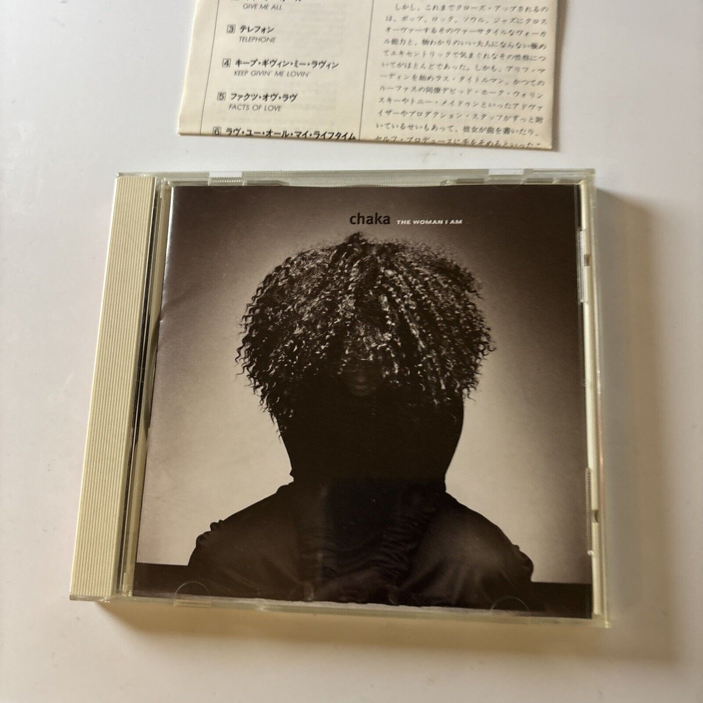 Chaka Khan - The Woman I Am (CD, 1992) Japan Wpcp-4787