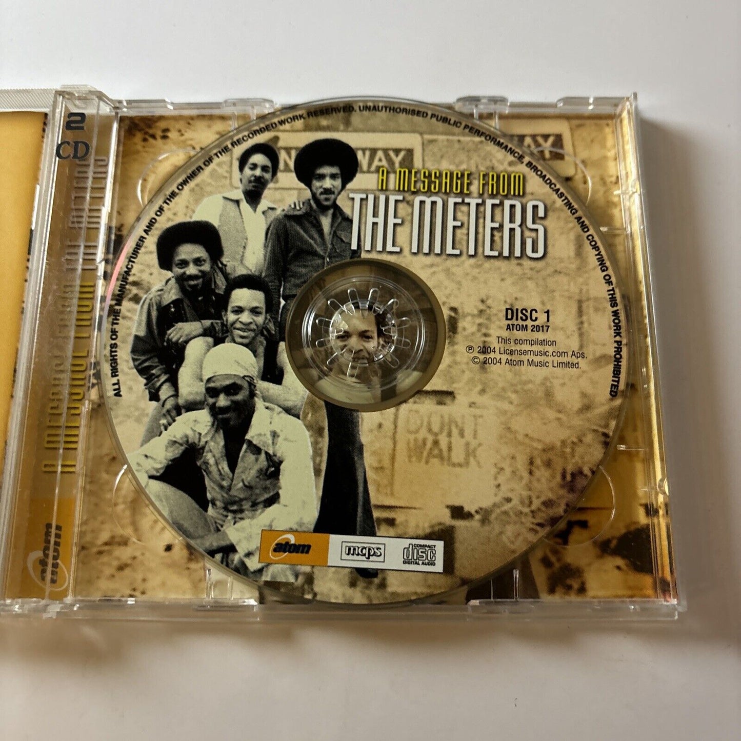 The Meters - Message from the Meters (CD, 2004, 2-Disc) Atom-2017