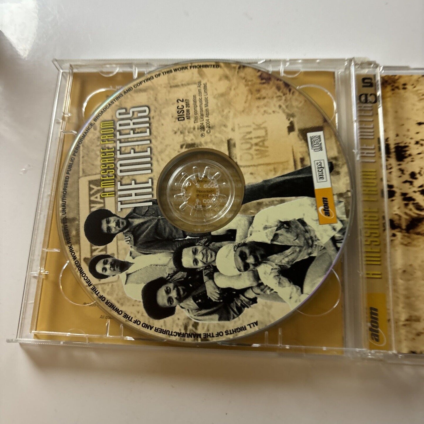 The Meters - Message from the Meters (CD, 2004, 2-Disc) Atom-2017