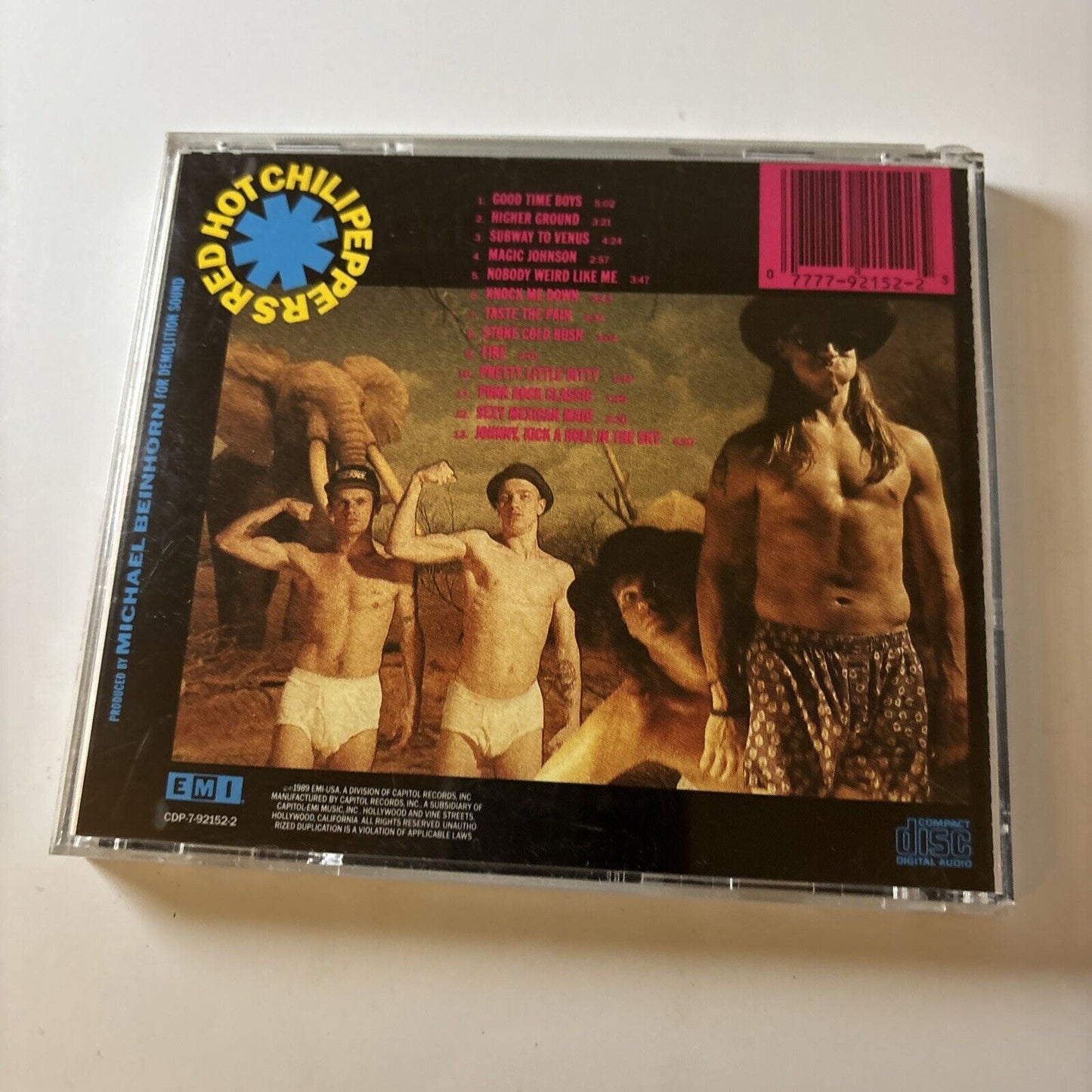 Red Hot Chili Peppers - Mother's Milk (CD, 1989) Cdp-7-92152-2