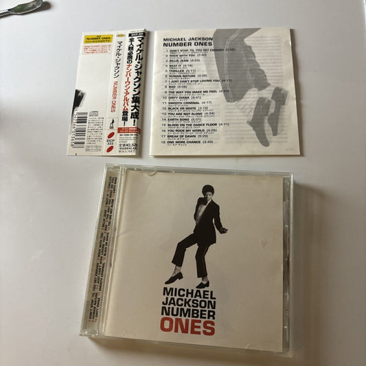 Michael Jackson - Number Ones (CD, 2003) Japan Obi Eicp-333
