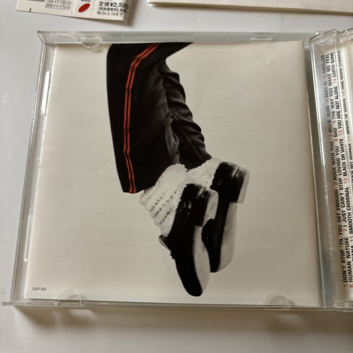 Michael Jackson - Number Ones (CD, 2003) Japan Obi Eicp-333