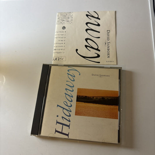 David Sanborn - Hideaway (CD, 2000) 32xd-676 Japan