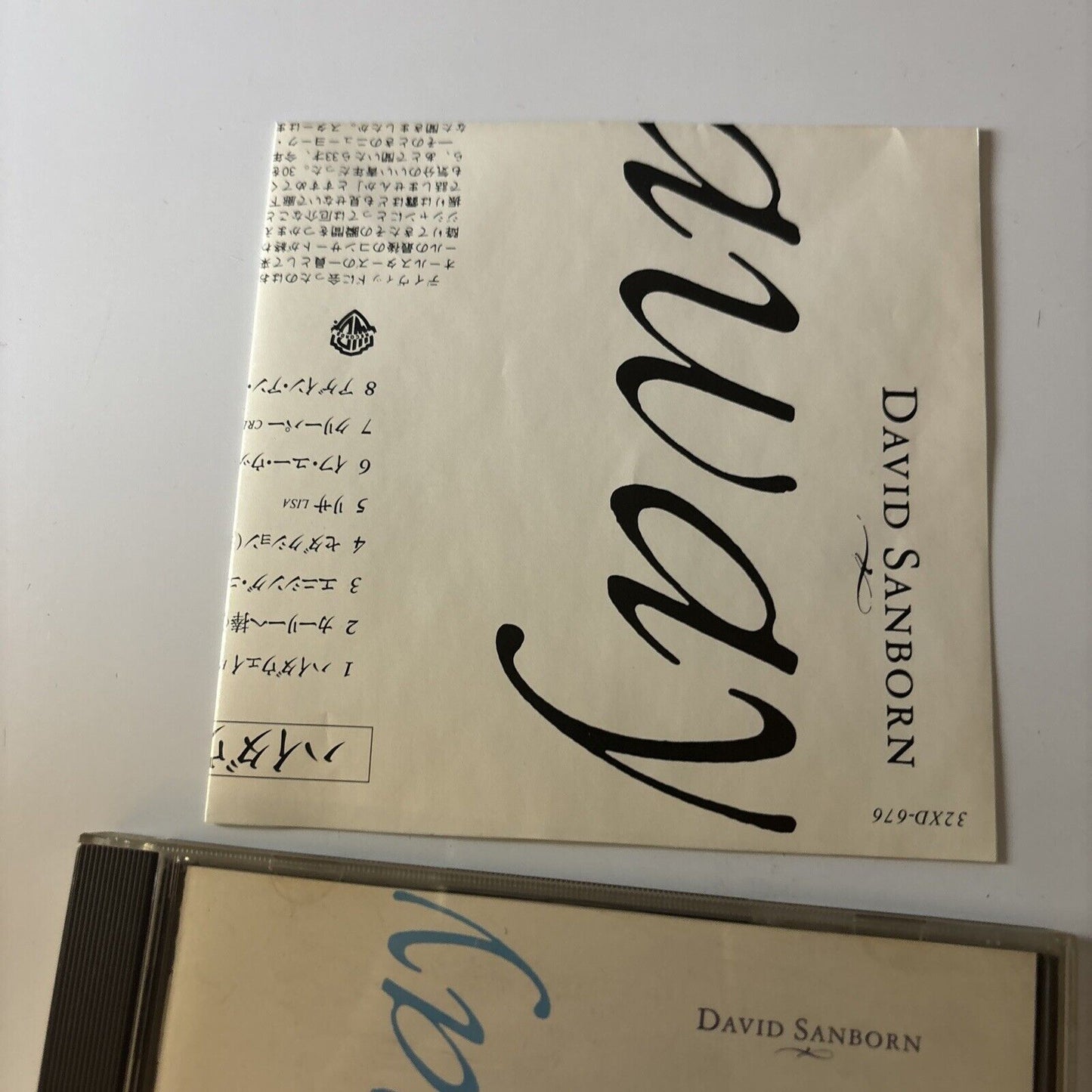 David Sanborn - Hideaway (CD, 2000) 32xd-676 Japan