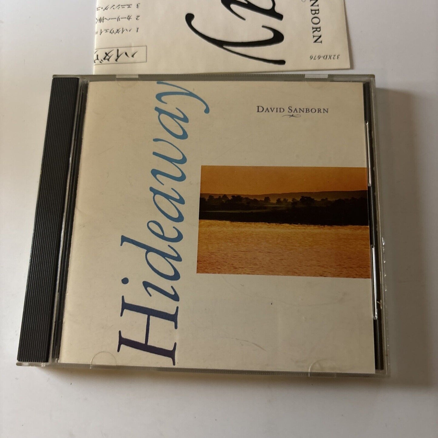 David Sanborn - Hideaway (CD, 2000) 32xd-676 Japan
