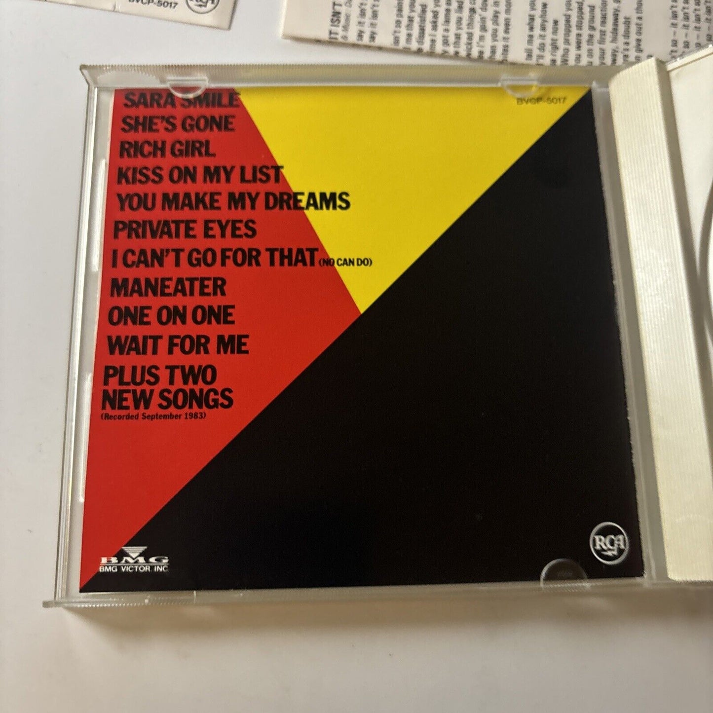 Daryl Hall & John Oates - Rock 'n Roll Soul Part1 (CD, 1990) Bvcp-5017 Obi Japan