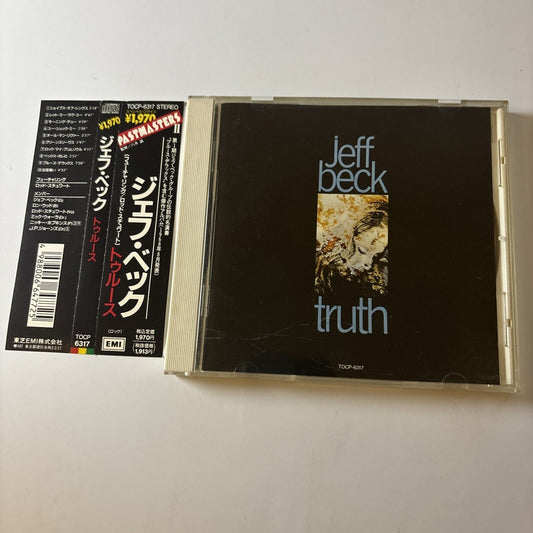Jeff Beck - Truth (CD, 1991) Japan Tocp-6317 Obi