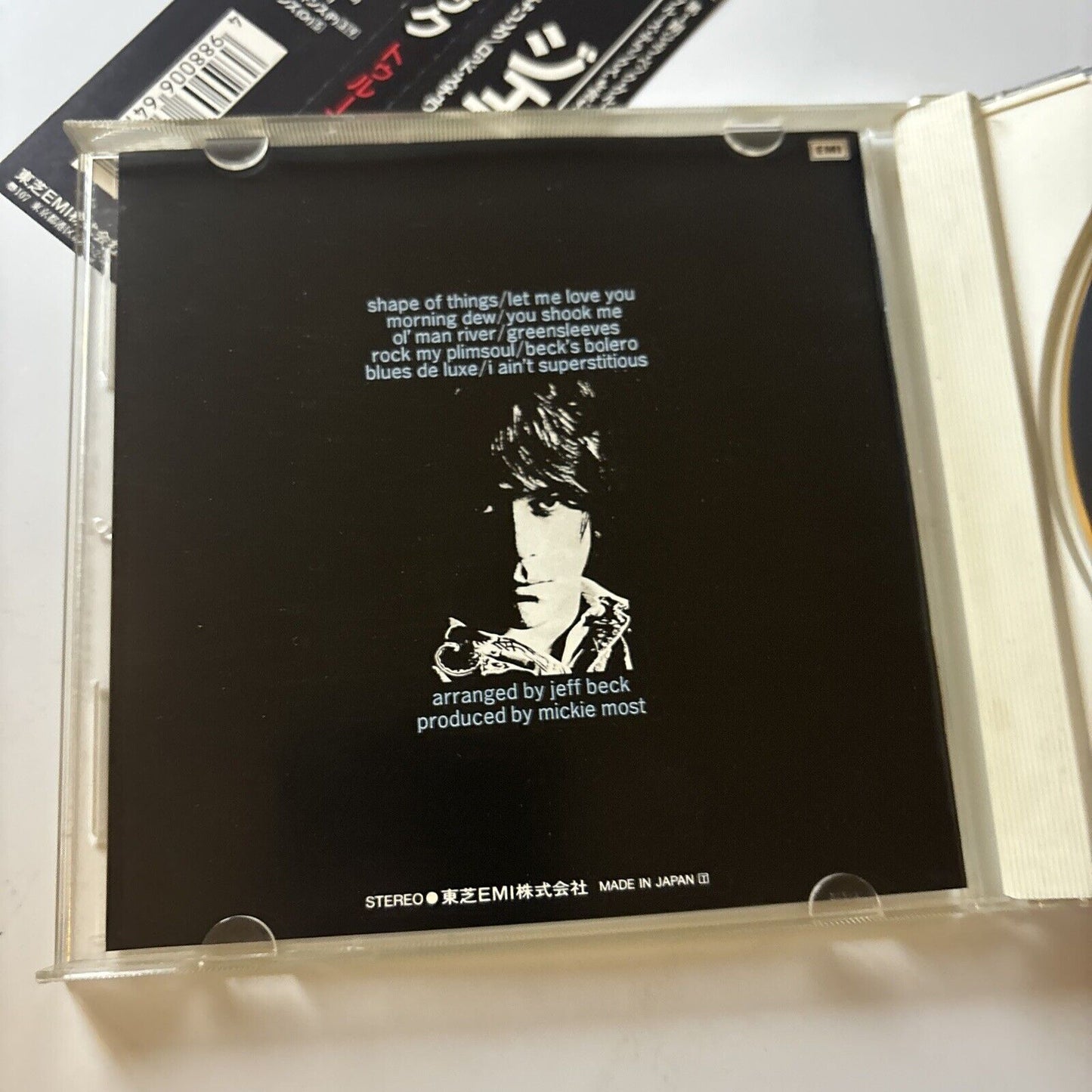 Jeff Beck - Truth (CD, 1991) Japan Tocp-6317 Obi