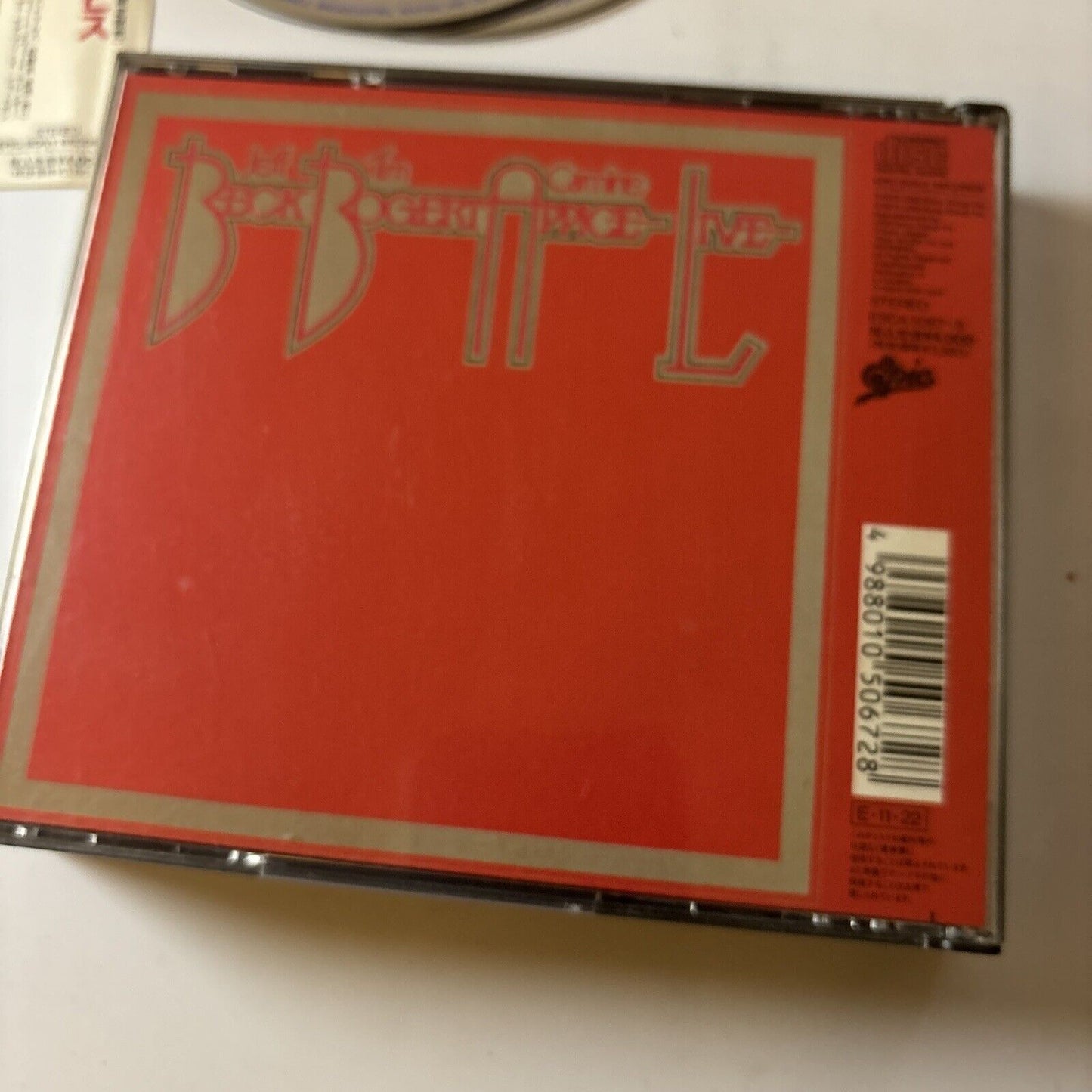 Beck Bogert & Appice Live (CD, 1974) Obi Japan Esca-5067-8