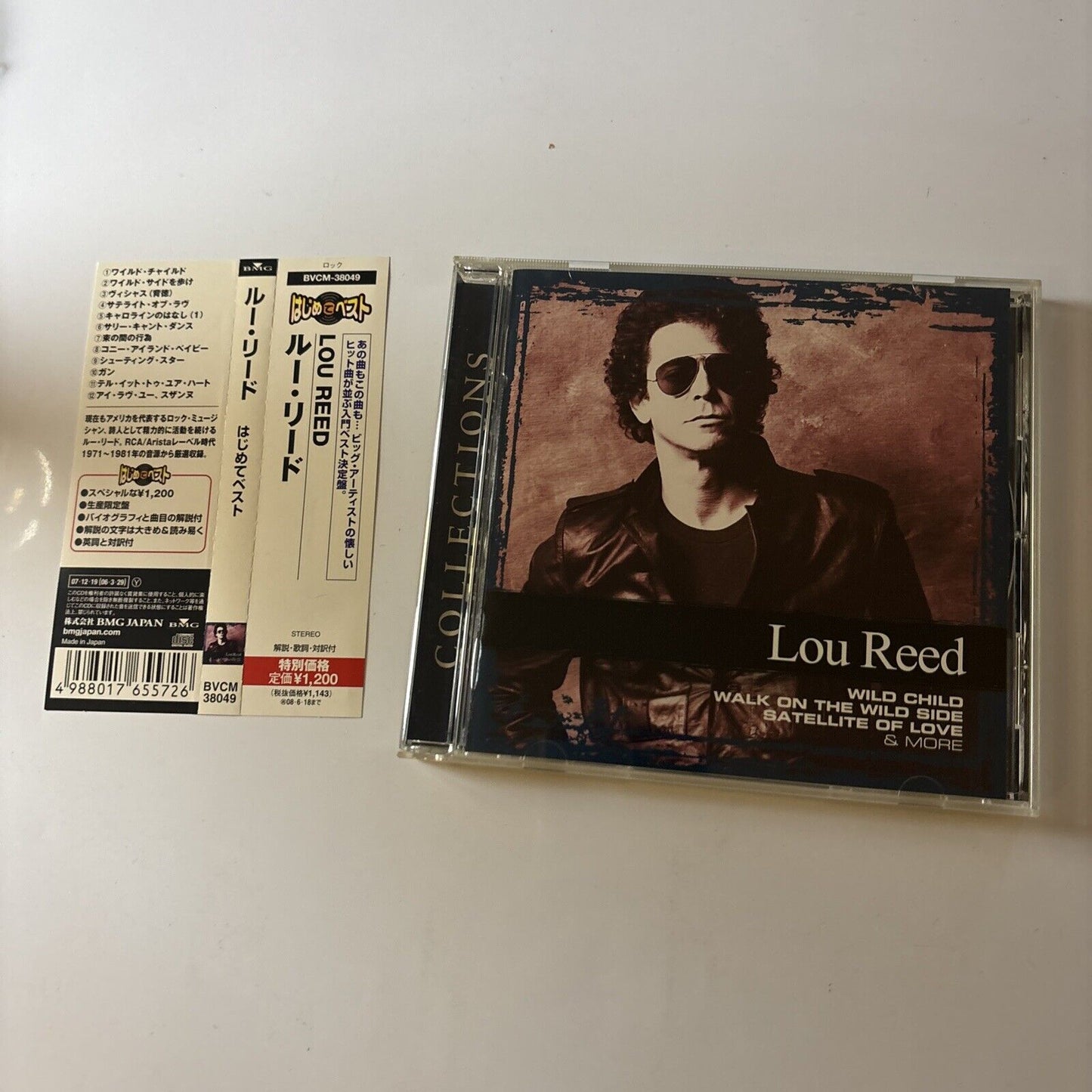 Lou Reed - Collections (CD, 2006) Obi Japan Bvcm-38049